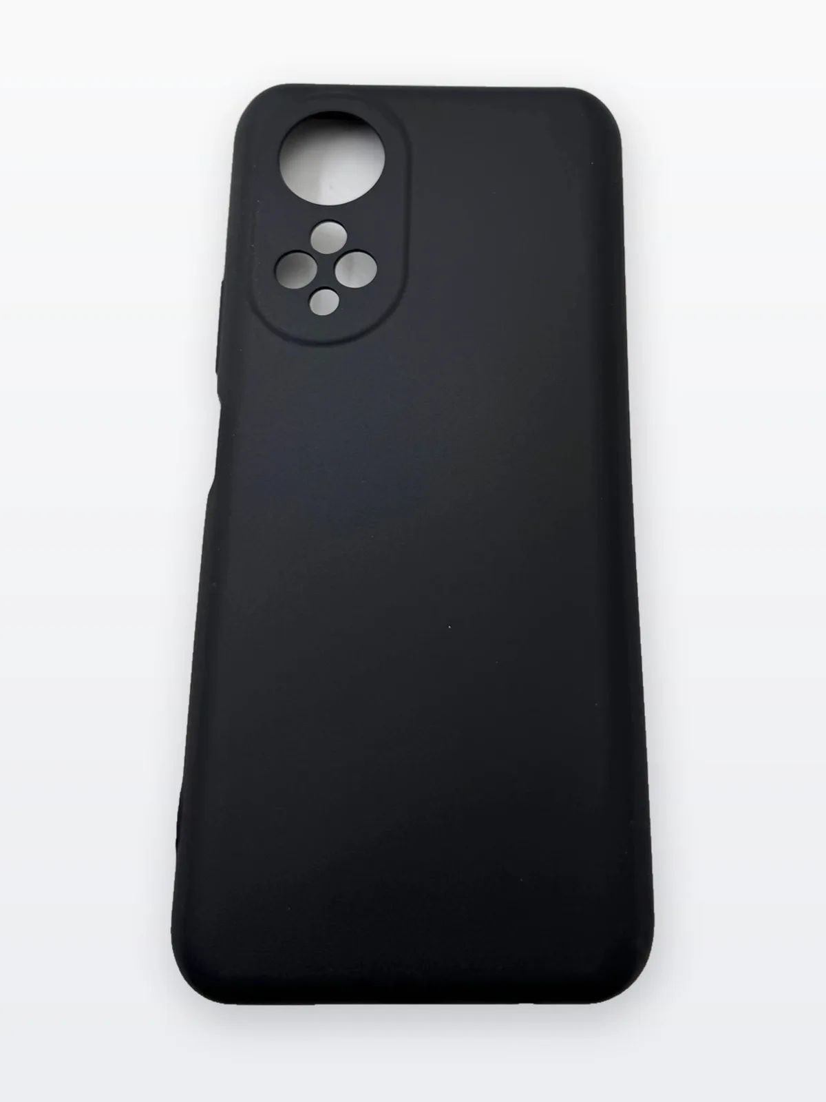 Силиконовый чехол Soft-touch для Honor X7, чёрный
