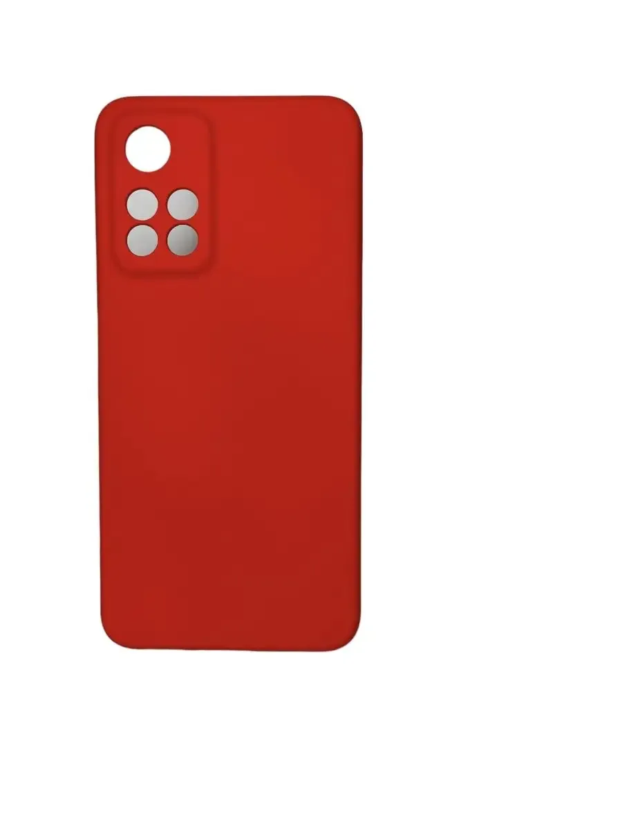 Чехол силиконовый на Redmi Note 11 Pro Для Редми Нот 11 Про, красный