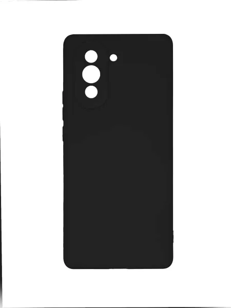 Чехол на Huawei Nova 10 черный, силиконовый